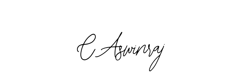 Use a signature maker to create a handwritten signature online. With this signature software, you can design (Bearetta-2O07w) your own signature for name C Aswinraj. C Aswinraj signature style 12 images and pictures png