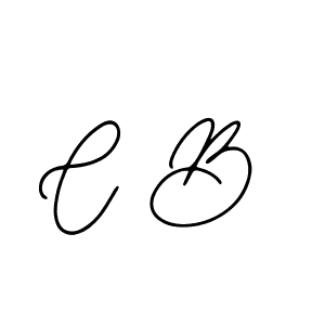 You should practise on your own different ways (Bearetta-2O07w) to write your name (C B) in signature. don't let someone else do it for you. C B signature style 12 images and pictures png