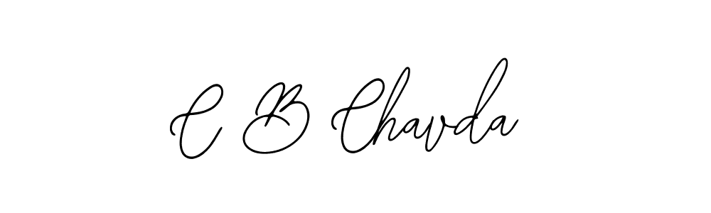 Similarly Bearetta-2O07w is the best handwritten signature design. Signature creator online .You can use it as an online autograph creator for name C B Chavda. C B Chavda signature style 12 images and pictures png