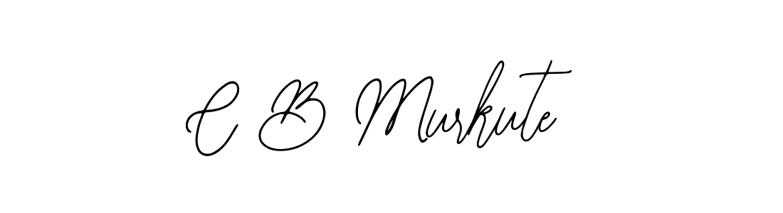 Use a signature maker to create a handwritten signature online. With this signature software, you can design (Bearetta-2O07w) your own signature for name C B Murkute. C B Murkute signature style 12 images and pictures png