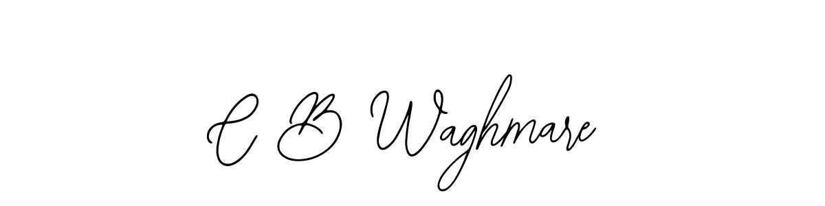 Create a beautiful signature design for name C B Waghmare. With this signature (Bearetta-2O07w) fonts, you can make a handwritten signature for free. C B Waghmare signature style 12 images and pictures png