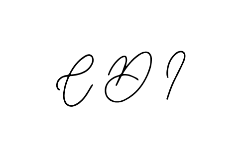 You should practise on your own different ways (Bearetta-2O07w) to write your name (C D I) in signature. don't let someone else do it for you. C D I signature style 12 images and pictures png