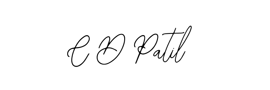 Also we have C D Patil name is the best signature style. Create professional handwritten signature collection using Bearetta-2O07w autograph style. C D Patil signature style 12 images and pictures png