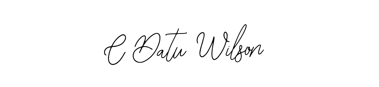 C Datu Wilson stylish signature style. Best Handwritten Sign (Bearetta-2O07w) for my name. Handwritten Signature Collection Ideas for my name C Datu Wilson. C Datu Wilson signature style 12 images and pictures png