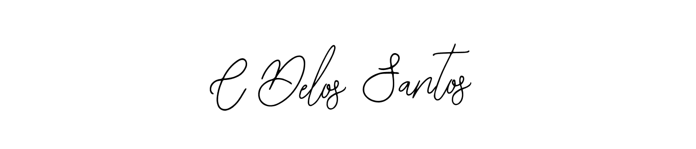 if you are searching for the best signature style for your name C Delos Santos. so please give up your signature search. here we have designed multiple signature styles  using Bearetta-2O07w. C Delos Santos signature style 12 images and pictures png