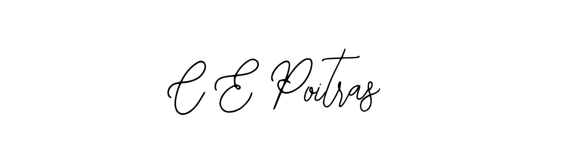 Also You can easily find your signature by using the search form. We will create C E Poitras name handwritten signature images for you free of cost using Bearetta-2O07w sign style. C E Poitras signature style 12 images and pictures png