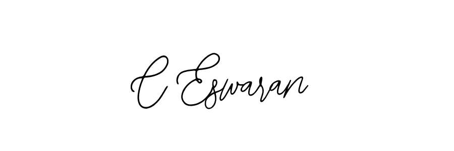 The best way (Bearetta-2O07w) to make a short signature is to pick only two or three words in your name. The name C Eswaran include a total of six letters. For converting this name. C Eswaran signature style 12 images and pictures png