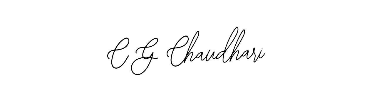 It looks lik you need a new signature style for name C G Chaudhari. Design unique handwritten (Bearetta-2O07w) signature with our free signature maker in just a few clicks. C G Chaudhari signature style 12 images and pictures png