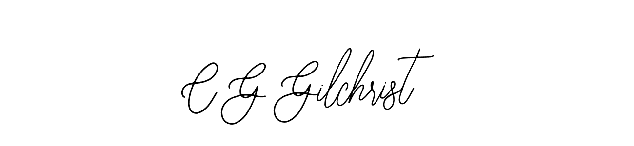 It looks lik you need a new signature style for name C G Gilchrist. Design unique handwritten (Bearetta-2O07w) signature with our free signature maker in just a few clicks. C G Gilchrist signature style 12 images and pictures png