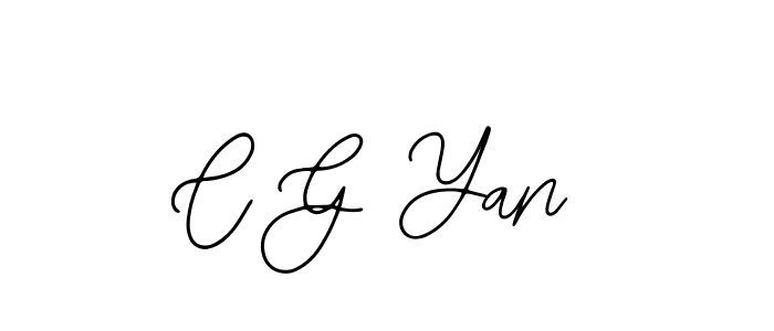 Make a beautiful signature design for name C G Yan. Use this online signature maker to create a handwritten signature for free. C G Yan signature style 12 images and pictures png