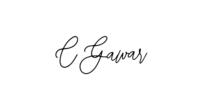 You should practise on your own different ways (Bearetta-2O07w) to write your name (C Gawar) in signature. don't let someone else do it for you. C Gawar signature style 12 images and pictures png