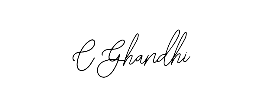 Also we have C Ghandhi name is the best signature style. Create professional handwritten signature collection using Bearetta-2O07w autograph style. C Ghandhi signature style 12 images and pictures png