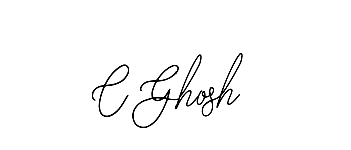 You should practise on your own different ways (Bearetta-2O07w) to write your name (C Ghosh) in signature. don't let someone else do it for you. C Ghosh signature style 12 images and pictures png