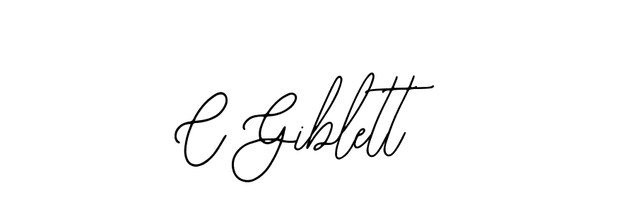 Design your own signature with our free online signature maker. With this signature software, you can create a handwritten (Bearetta-2O07w) signature for name C Giblett. C Giblett signature style 12 images and pictures png