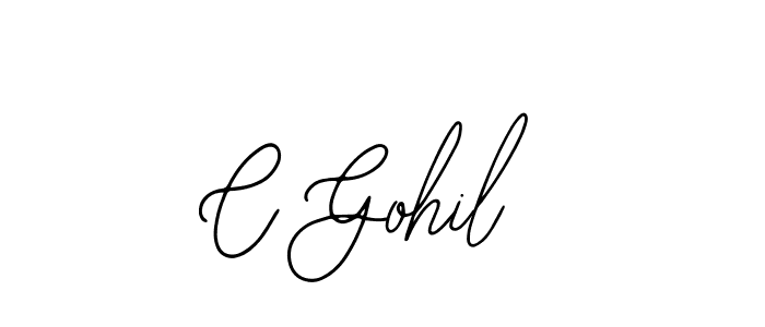 Also You can easily find your signature by using the search form. We will create C Gohil name handwritten signature images for you free of cost using Bearetta-2O07w sign style. C Gohil signature style 12 images and pictures png