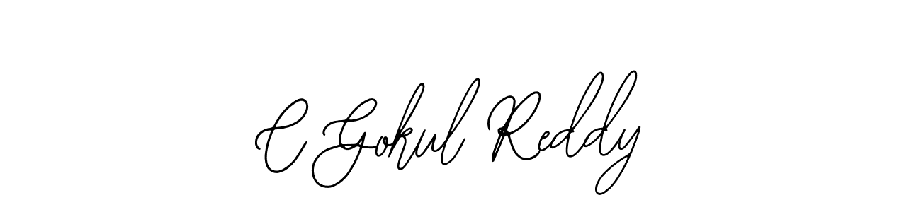 if you are searching for the best signature style for your name C Gokul Reddy. so please give up your signature search. here we have designed multiple signature styles  using Bearetta-2O07w. C Gokul Reddy signature style 12 images and pictures png