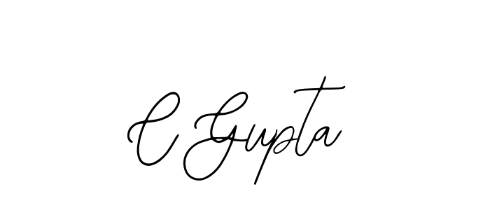 Also we have C Gupta name is the best signature style. Create professional handwritten signature collection using Bearetta-2O07w autograph style. C Gupta signature style 12 images and pictures png