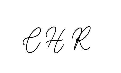 Similarly Bearetta-2O07w is the best handwritten signature design. Signature creator online .You can use it as an online autograph creator for name C H R. C H R signature style 12 images and pictures png