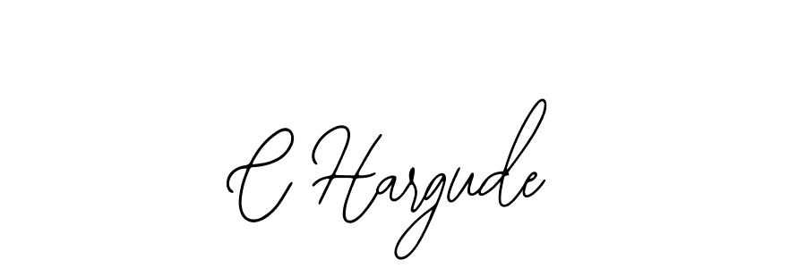 How to make C Hargude signature? Bearetta-2O07w is a professional autograph style. Create handwritten signature for C Hargude name. C Hargude signature style 12 images and pictures png