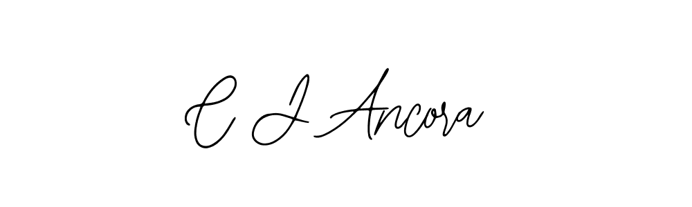 Make a beautiful signature design for name C J Ancora. Use this online signature maker to create a handwritten signature for free. C J Ancora signature style 12 images and pictures png