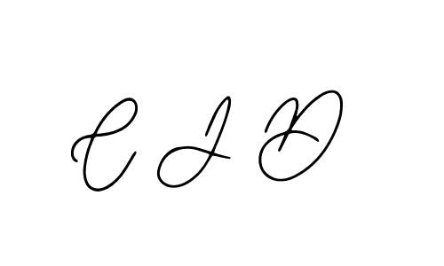 Also we have C J D name is the best signature style. Create professional handwritten signature collection using Bearetta-2O07w autograph style. C J D signature style 12 images and pictures png