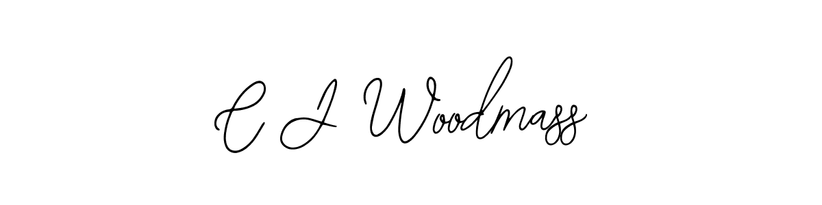 Use a signature maker to create a handwritten signature online. With this signature software, you can design (Bearetta-2O07w) your own signature for name C J Woodmass. C J Woodmass signature style 12 images and pictures png