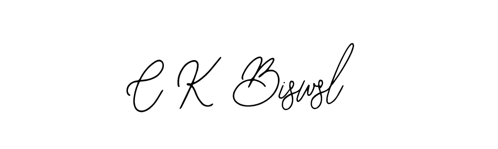 How to make C K Biswsl signature? Bearetta-2O07w is a professional autograph style. Create handwritten signature for C K Biswsl name. C K Biswsl signature style 12 images and pictures png