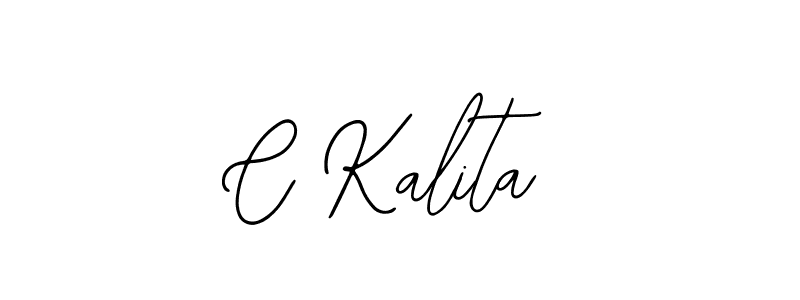 Bearetta-2O07w is a professional signature style that is perfect for those who want to add a touch of class to their signature. It is also a great choice for those who want to make their signature more unique. Get C Kalita name to fancy signature for free. C Kalita signature style 12 images and pictures png
