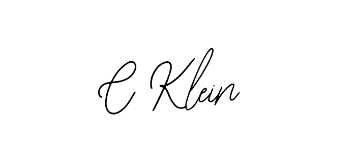 Create a beautiful signature design for name C Klein. With this signature (Bearetta-2O07w) fonts, you can make a handwritten signature for free. C Klein signature style 12 images and pictures png