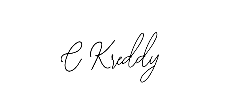 Design your own signature with our free online signature maker. With this signature software, you can create a handwritten (Bearetta-2O07w) signature for name C Kreddy. C Kreddy signature style 12 images and pictures png