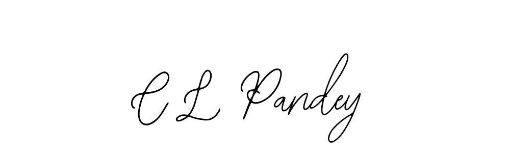 How to make C L Pandey signature? Bearetta-2O07w is a professional autograph style. Create handwritten signature for C L Pandey name. C L Pandey signature style 12 images and pictures png