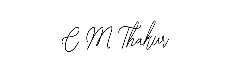 It looks lik you need a new signature style for name C M Thakur. Design unique handwritten (Bearetta-2O07w) signature with our free signature maker in just a few clicks. C M Thakur signature style 12 images and pictures png