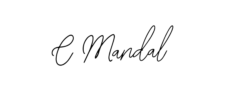 Create a beautiful signature design for name C Mandal. With this signature (Bearetta-2O07w) fonts, you can make a handwritten signature for free. C Mandal signature style 12 images and pictures png