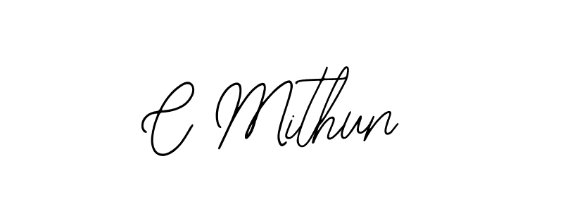 if you are searching for the best signature style for your name C Mithun. so please give up your signature search. here we have designed multiple signature styles  using Bearetta-2O07w. C Mithun signature style 12 images and pictures png