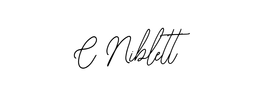 Similarly Bearetta-2O07w is the best handwritten signature design. Signature creator online .You can use it as an online autograph creator for name C Niblett. C Niblett signature style 12 images and pictures png