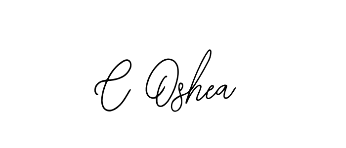 Make a beautiful signature design for name C Oshea. With this signature (Bearetta-2O07w) style, you can create a handwritten signature for free. C Oshea signature style 12 images and pictures png