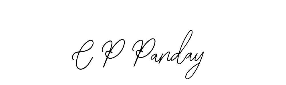 Also You can easily find your signature by using the search form. We will create C P Panday name handwritten signature images for you free of cost using Bearetta-2O07w sign style. C P Panday signature style 12 images and pictures png