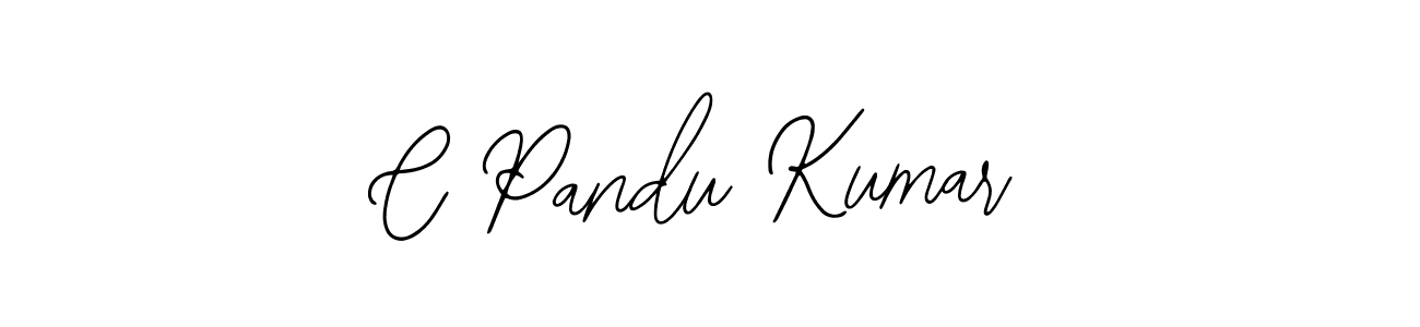 Make a beautiful signature design for name C Pandu Kumar. Use this online signature maker to create a handwritten signature for free. C Pandu Kumar signature style 12 images and pictures png