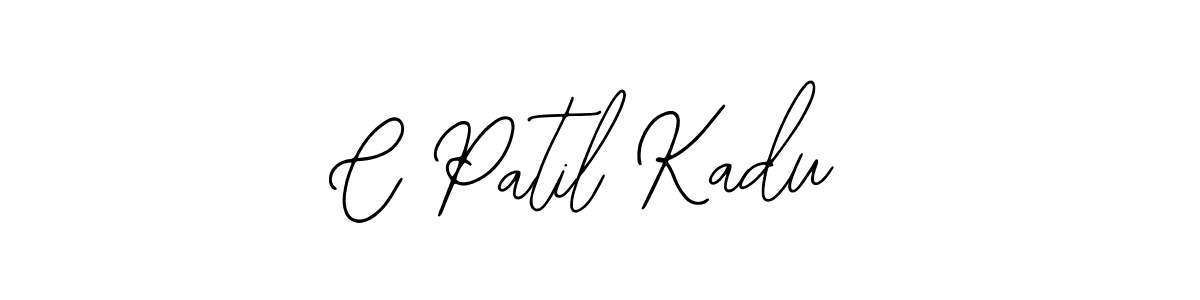 Create a beautiful signature design for name C Patil Kadu. With this signature (Bearetta-2O07w) fonts, you can make a handwritten signature for free. C Patil Kadu signature style 12 images and pictures png