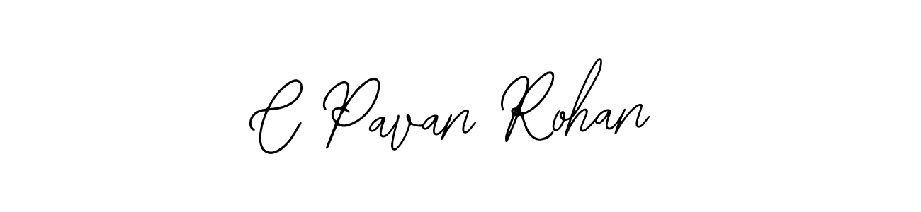 Also we have C Pavan Rohan name is the best signature style. Create professional handwritten signature collection using Bearetta-2O07w autograph style. C Pavan Rohan signature style 12 images and pictures png