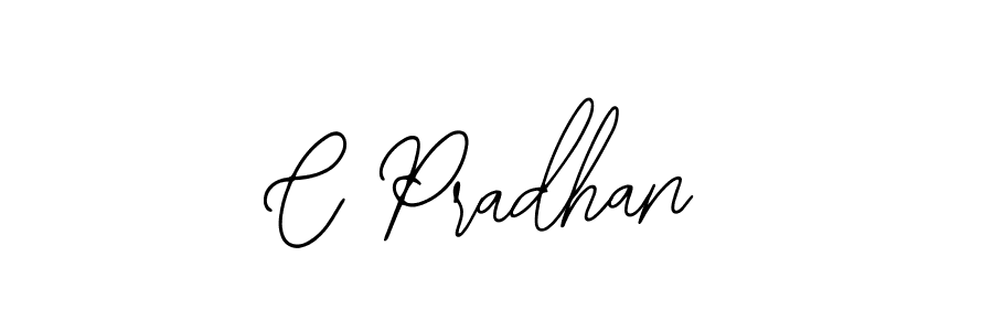 It looks lik you need a new signature style for name C Pradhan. Design unique handwritten (Bearetta-2O07w) signature with our free signature maker in just a few clicks. C Pradhan signature style 12 images and pictures png