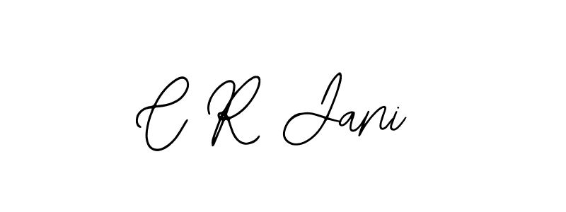 Bearetta-2O07w is a professional signature style that is perfect for those who want to add a touch of class to their signature. It is also a great choice for those who want to make their signature more unique. Get C R Jani name to fancy signature for free. C R Jani signature style 12 images and pictures png