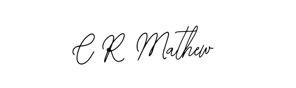 It looks lik you need a new signature style for name C R Mathew. Design unique handwritten (Bearetta-2O07w) signature with our free signature maker in just a few clicks. C R Mathew signature style 12 images and pictures png