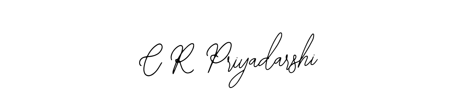 Make a beautiful signature design for name C R Priyadarshi. With this signature (Bearetta-2O07w) style, you can create a handwritten signature for free. C R Priyadarshi signature style 12 images and pictures png