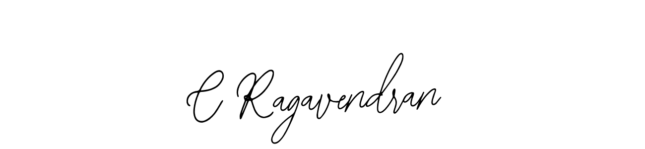 The best way (Bearetta-2O07w) to make a short signature is to pick only two or three words in your name. The name C Ragavendran include a total of six letters. For converting this name. C Ragavendran signature style 12 images and pictures png