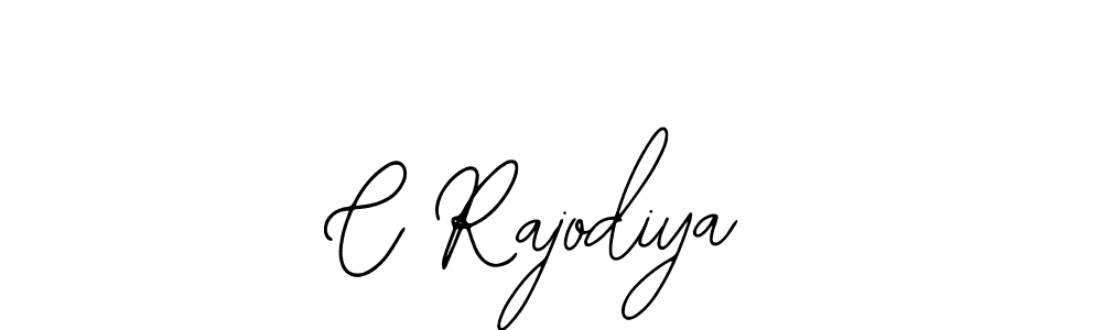 How to make C Rajodiya signature? Bearetta-2O07w is a professional autograph style. Create handwritten signature for C Rajodiya name. C Rajodiya signature style 12 images and pictures png
