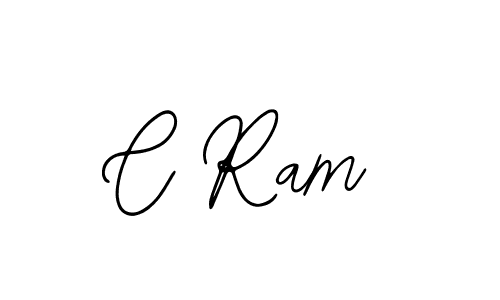 Design your own signature with our free online signature maker. With this signature software, you can create a handwritten (Bearetta-2O07w) signature for name C Ram. C Ram signature style 12 images and pictures png