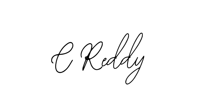The best way (Bearetta-2O07w) to make a short signature is to pick only two or three words in your name. The name C Reddy include a total of six letters. For converting this name. C Reddy signature style 12 images and pictures png