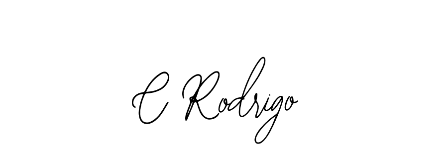 How to make C Rodrigo signature? Bearetta-2O07w is a professional autograph style. Create handwritten signature for C Rodrigo name. C Rodrigo signature style 12 images and pictures png