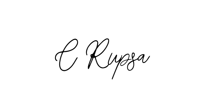 Create a beautiful signature design for name C Rupsa. With this signature (Bearetta-2O07w) fonts, you can make a handwritten signature for free. C Rupsa signature style 12 images and pictures png